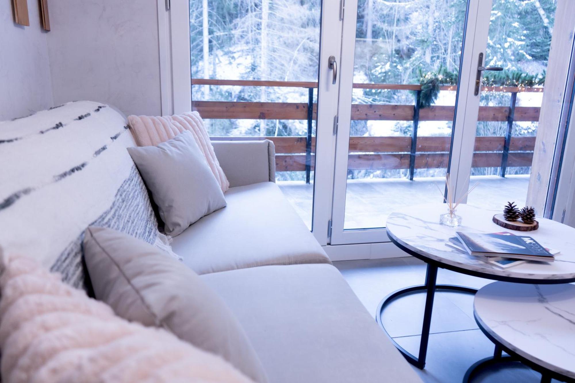 Studio Cabine Au Loup Blanc Avec Vue Mont Blanc Saint-Gervais-les-Bains Exterior foto