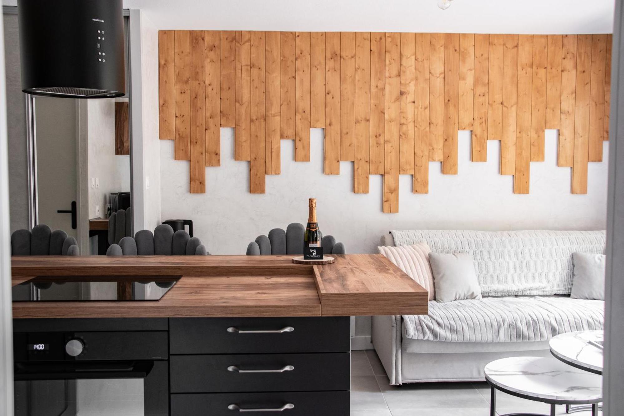 Studio Cabine Au Loup Blanc Avec Vue Mont Blanc Saint-Gervais-les-Bains Exterior foto